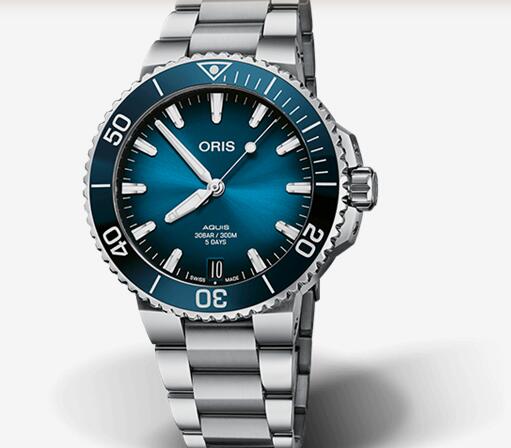 Review Oris AQUIS DATE CALIBRE 400 Replica Watch 01 400 7769 4135-07 8 22 09PEB